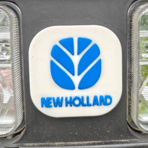 3D Printed Front Grill Bonnet Badge Emblem Logo — Ford New Holland Tractor